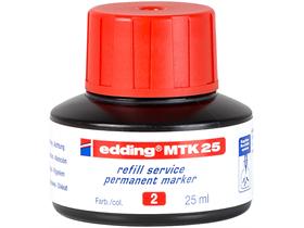NACHFUELLTINTE EDDING  edding Nachf&uuml;lltinte MTK25 rot
