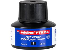 NACHFUELLTINTE EDDING  edding Nachf&uuml;lltinte PTK25 schwarz