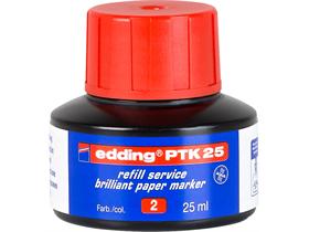 NACHFUELLTINTE EDDING  edding Nachf&uuml;lltinte PTK25 rot