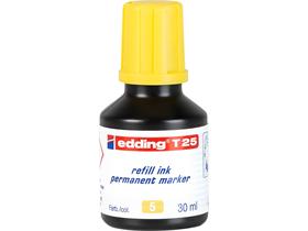 NACHFUELLTINTE EDDING  edding Nachf&uuml;lltinte T-25 gelb