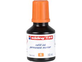 NACHFUELLTINTE EDDING  edding Nachf&uuml;lltinte T-25 orange