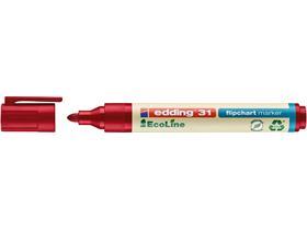 FLIPCHARTMARKER EDDING  edding Flipchartmarker 31 EcoLine rot