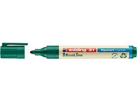 FLIPCHARTMARKER EDDING  edding Flipchartmarker 31 EcoLine gr&uuml;n