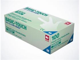 HANDSCHUHE LATEX BASIC  Gr&ouml;sse XL, BASIC-TOUCH, weiss, puderfrei