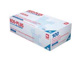 HANDSCHUHE LATEX  Gr&ouml;sse S,"Eco Plus",puderfrei,hell-beige