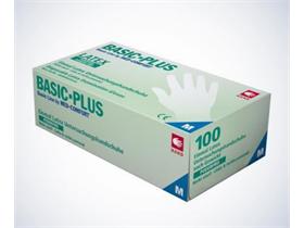 HANDSCHUHE LATEX BASIC  Gr&ouml;sse S, BASIC-PLUS, weiss, puderfrei