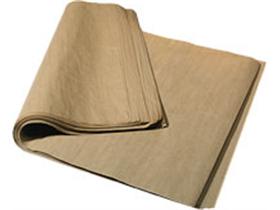 SEIDENPAPIER UNBEDRUCKT  37.5 x 50 cm, 32 gm2, naturbraun, gestr.