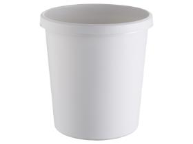 ABFALLEIMER  18 Liter, Helit, mittelgrau
