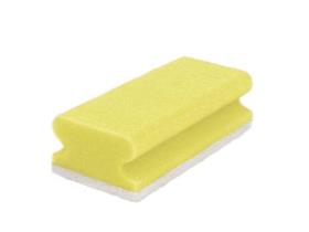 SCHWAMM PADSCHWAMM SITO  9.5 x 7.0 x 4.5 cm, gelb/weiss