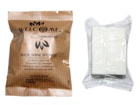 SCHUHPUTZ-SCHWAMM  Welcome Schuhputz-Schwamm, weiss