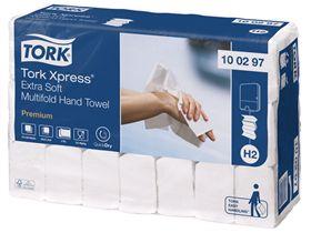 FALTHANDTUECHER 2-LAGIG TORK  hochweiss, 2-lagig, 21 x 34 cm