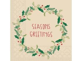 SERVIETTEN TISSUE  24 x 24 cm, "Isabell recycled tissue"