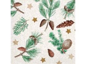 SERVIETTEN TISSUE  40 x 40 cm, "Pinea"