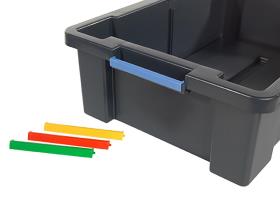 NUMATIC SERVICEWAGEN-ZUBEH&Ouml;R  Farbcodierung von Ablagebox, blau