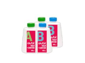 ARVOX PRO Kalk + Sanit&auml;r  Spezialreiniger f&uuml;r Kalk+Sanit&auml;r 4x0.4L