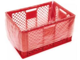 HARASSENBEUTEL HDPE  600/400 x 700 mm, 11 my, transparent