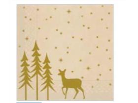 SERVIETTEN TISSUE  40 x 40 cm, 1/4 Falz, Recycled Tissue,