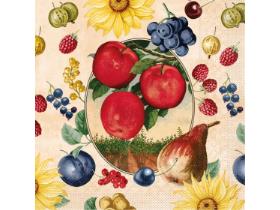 SERVIETTEN TISSUE  40 x 40 cm, 1/4 Falz, 3-lagig, Adele