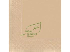 SERVIETTEN TISSUE  24 x 24 cm, 1/4 Falz, 2-lag, Basic rec.