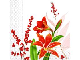 SERVIETTEN TISSUE  40 x 40 cm, 1/4 Falz, 3-lagig, FELINA