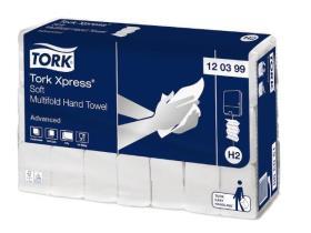 FALTHANDTUECHER 2-LAGIG TORK  Advanced, Multifold, 21 x 34 cm, Recycli