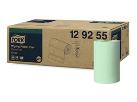 PUTZTUCHROLLEN 2-LAGIG TORK  Putztuchrollen, gr&uuml;n, 23 cm x 55 lfm