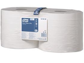 PUTZTUCHROLLEN 2-LAGIG TORK  Standard, 23.5 cm x 340 lfm, Tissue
