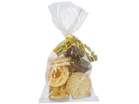 BLOCKBODENBEUTEL OPP  55 + 35 x 125 mm, OPP 35 my