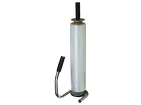 ABROLLER FUER HANDSTRETSCHFOLIE  Metall-Ausfuehrung