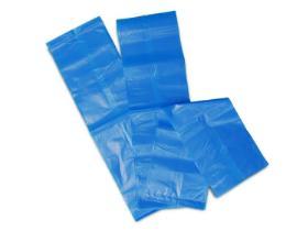 HYGIENEBEUTEL  aus HDPE, blau, 80/70 x 270mm