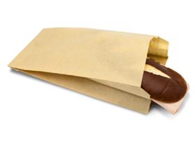 SEITENFALTENBEUTEL  PB2, 40 gm2, naturbraun, fettdicht