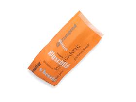 SEITENFALTENBEUTEL ORANGE  K2, 35 gm2, 2-farbig