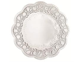 TORTENSPITZEN SILBER  &oslash; 17 cm rund, silber