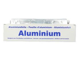ALUMINIUMFOLIE  14 my, 30 cm x 150 lfm, mit Box