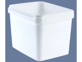 SCHALE AUS KUNSTSTOFF (PP)  eckig, 2400 ml, 178 x 139 x 129 mm,weiss