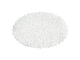 PLATTENPAPIERE KROKO  13 x 22 cm rechteckig, 50 gm2 weiss