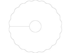 PILSDECKCHEN  &oslash; 90 mm, Saugstoff