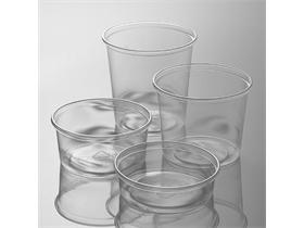 RUNDDOSEN  500 ml, &oslash; 101 mm, H: 90 mm, transparent