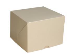 TORTENSCHACHTEL  13 x 26 x 10 cm, Farbe Elfenbein