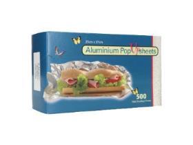 ALUMINIUMFOLIE  Goldfolie "Baked potatoes" 23 x 27 cm