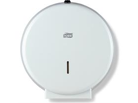 TOILETTENPAPIERSPENDER JUMBOROLLEN TORK  Metall weiss, B316, T117, H322