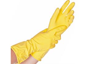 HANDSCHUHE HAUSHALT  Gr&ouml;sse XL, innen baumwollbeflockt, gelb