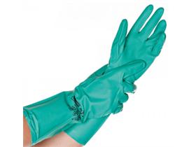 HANDSCHUHE NITRIL  Gr&ouml;sse XL, innen baumwollbeflockt, gr&uuml;n