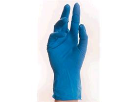 HANDSCHUHE LATEX  Gr&ouml;sse M, SOFTBLUE, ungepudert, blau
