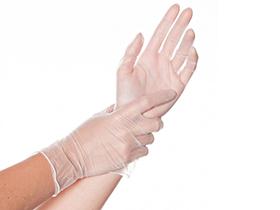 HANDSCHUHE VINYL  Grösse XL, leicht gepudert