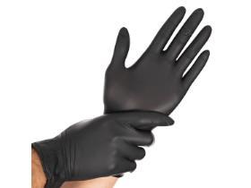 HANDSCHUHE NITRIL  Gr&ouml;sse XL, SAFE, puderfrei, schwarz