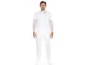 BESUCHERKITTEL  PP Vlies Gr&ouml;sse XL, 110 cm lang