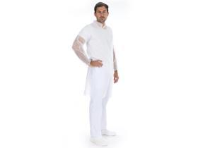 BESUCHERKITTEL  PP-Vlies, Gr&ouml;sse XXXL, 110 cm lang