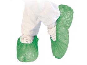 UEBERSCHUHE  gr&uuml;n, CPE 40 my, L&auml;nge 41 cm