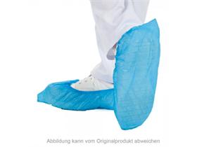 UEBERSCHUHE  blau, CPE 25 my, L&auml;nge 41 cm